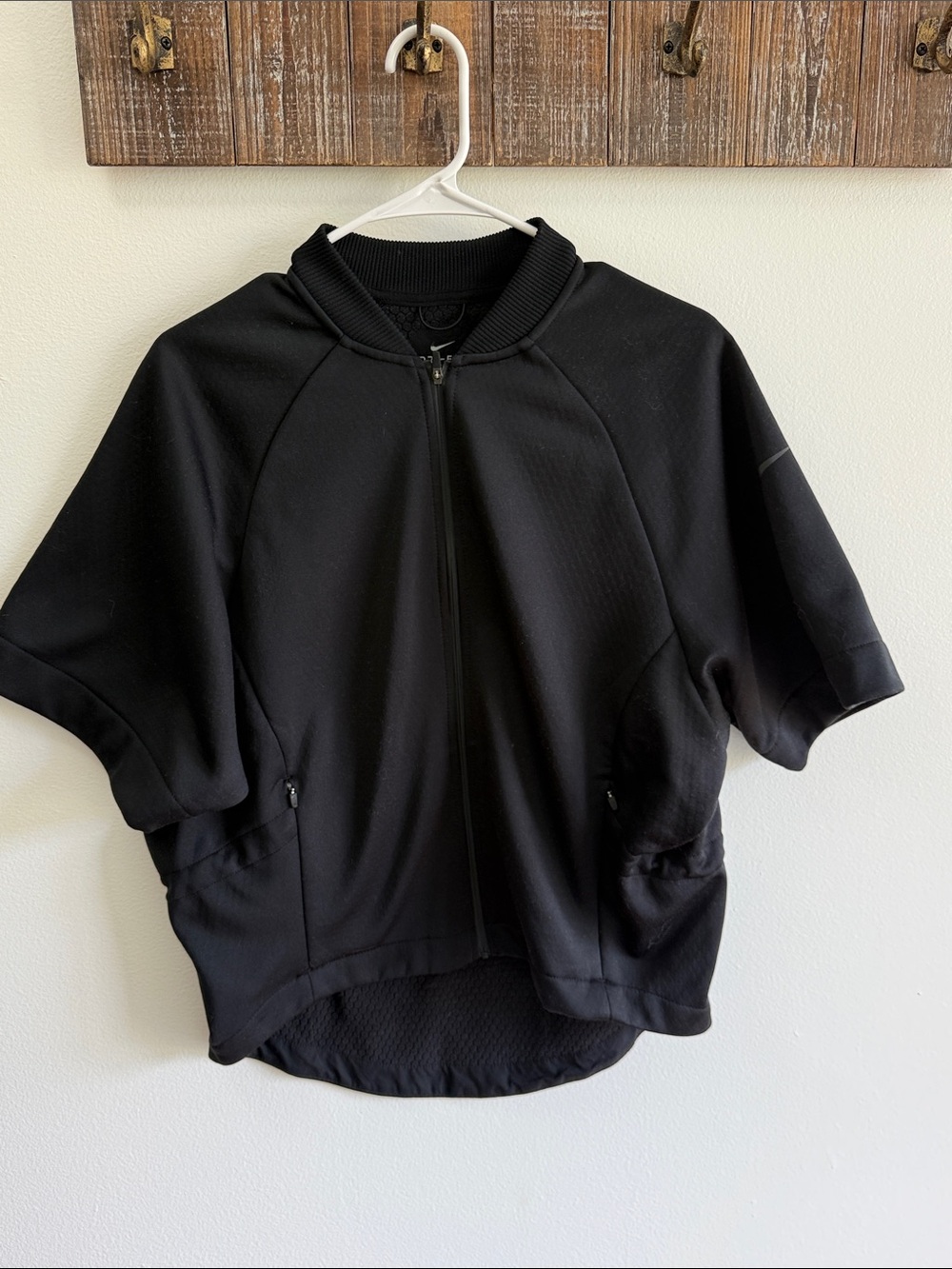Nike Therma-Sphere Women's Full-Zip Short-Sleeve Training Jacket